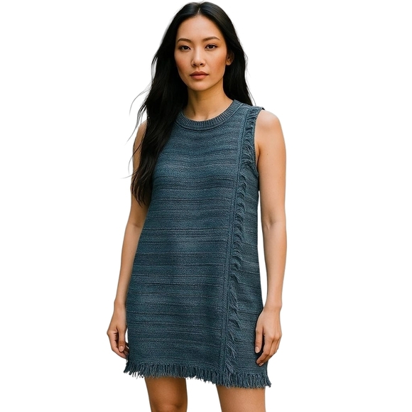 HOLDING HORSES Dresses & Skirts - Anthropologie HOLDING HORSES Blue Mini Dress